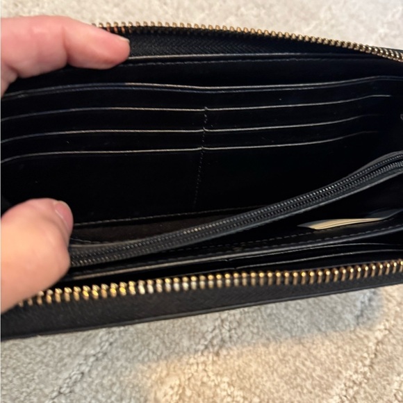 Kate Spade Cream and Black Polka Dot Wallet - Picture 7 of 14